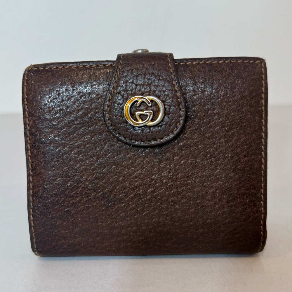 Gucci Brown Leather Wallet